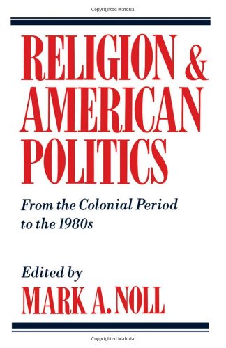 Religion and American politics Cover