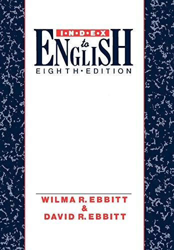 Index to English Cover