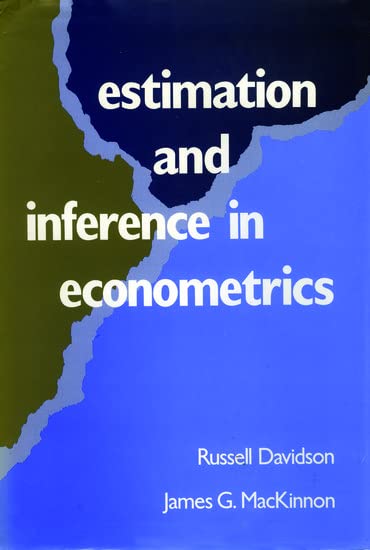 Estimation and inference in econometrics Cover
