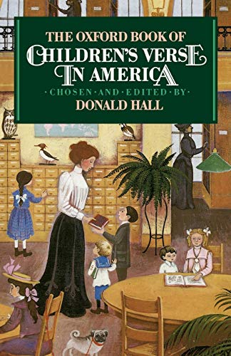 The Oxford book of children's verse in America Cover