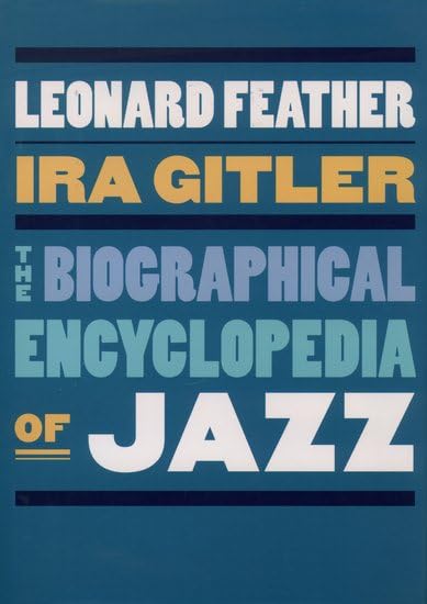 The biographical encyclopedia of jazz Cover