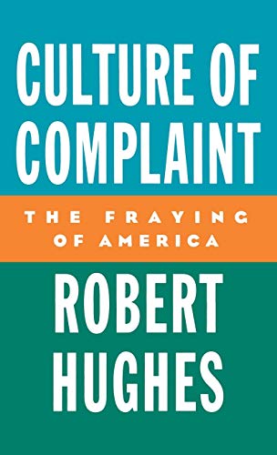 Culture of complaint Cover