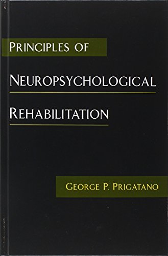 Principles of neuropsychological rehabilitation Cover