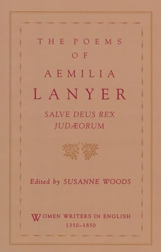 The poems of Aemilia Lanyer Cover