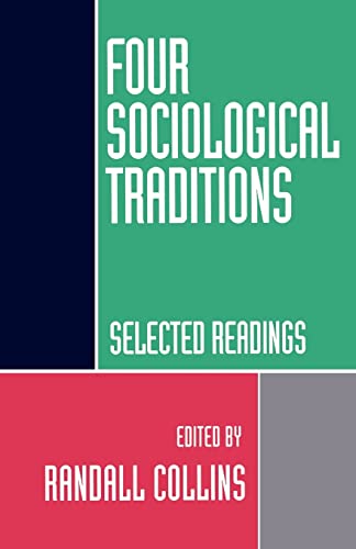 Four sociological traditions Cover