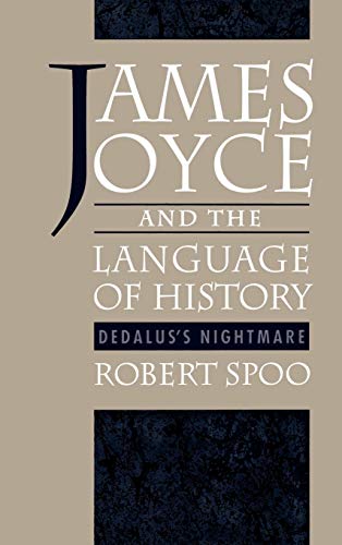 James Joyce and the language of history Cover