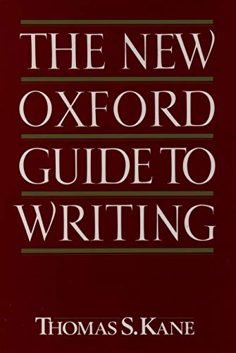 The New Oxford Guide to Writing Cover