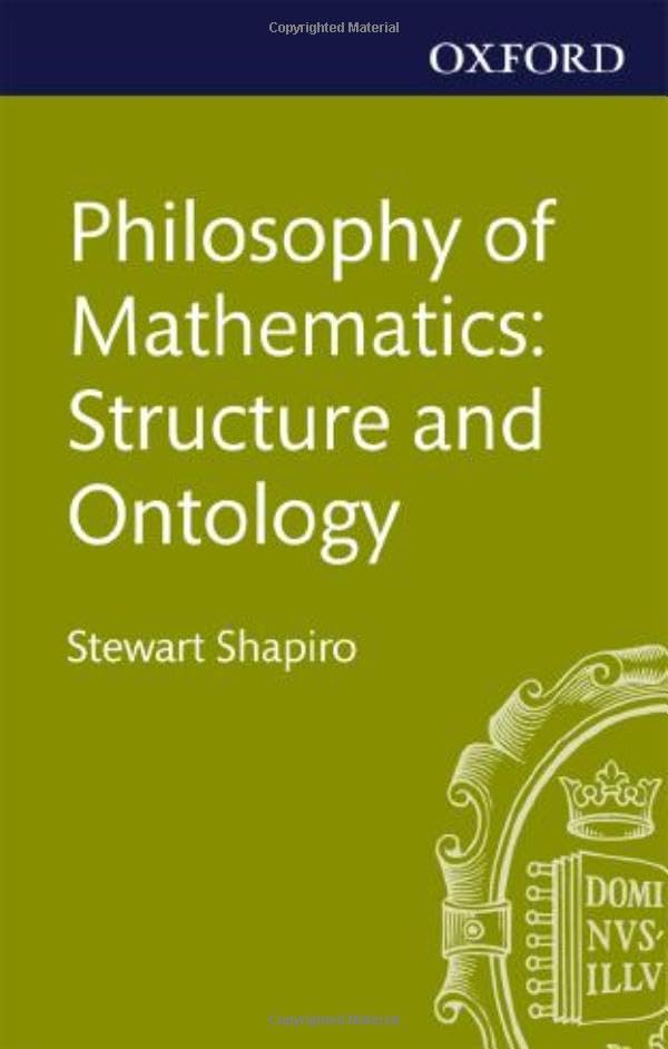 Philosophy of mathematics Cover