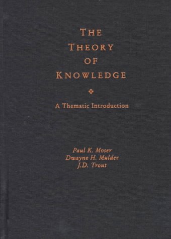 The theory of knowledge Cover