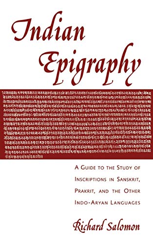 Indian epigraphy Cover