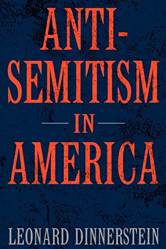 Antisemitism in America Cover