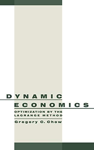 Dynamic economics Cover