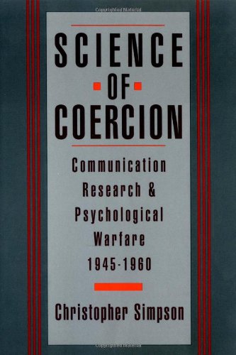 Science of Coercion Cover