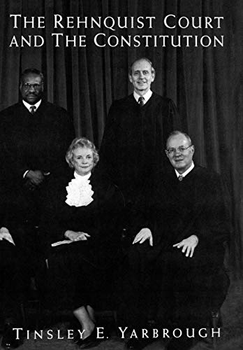 The Rehnquist Court and the Constitution Cover