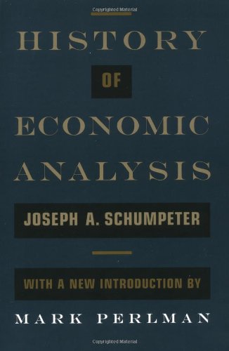 History of economic analysis Cover