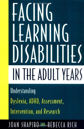Facing Learning Disabilities in the Adult Years Cover