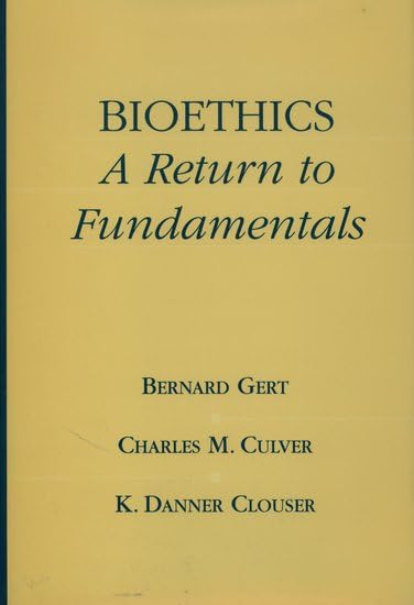 Bioethics Cover