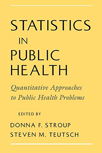 Statistics in public health Cover