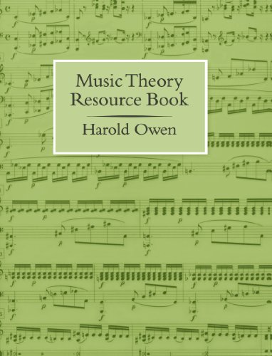 Music Theory Resource Book Cover