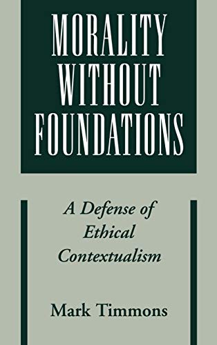 Morality without foundations Cover
