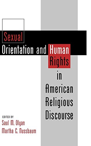Sexual orientation & human rights in American religious discourse Cover