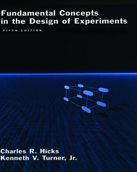 Fundamental concepts in the design of experiments Cover