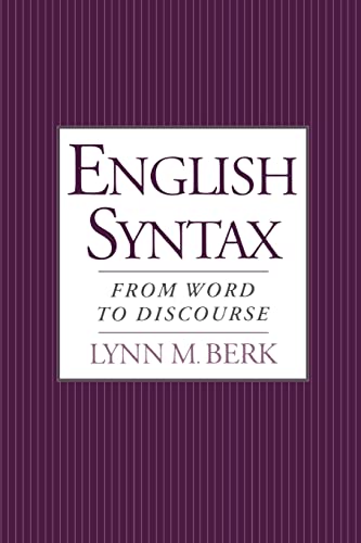 English syntax Cover