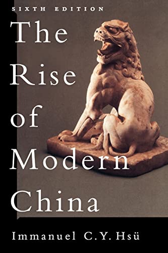 The Rise of Modern China Cover