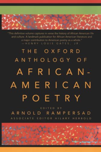 The Oxford anthology of African-American poetry Cover
