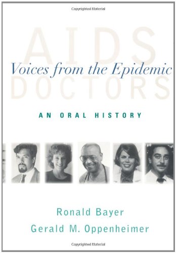AIDS Doctors: Voices from the Epidemic Cover