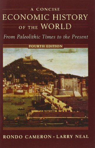 A concise economic history of the world Cover