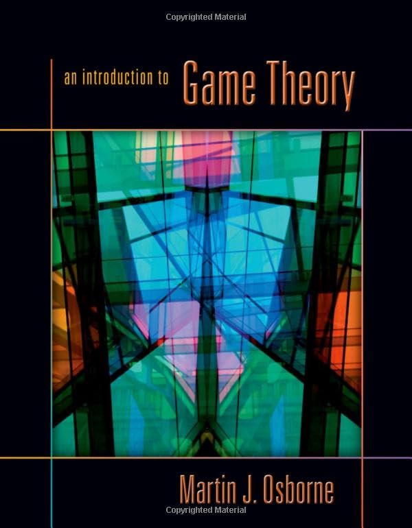 An introduction to game theory Cover