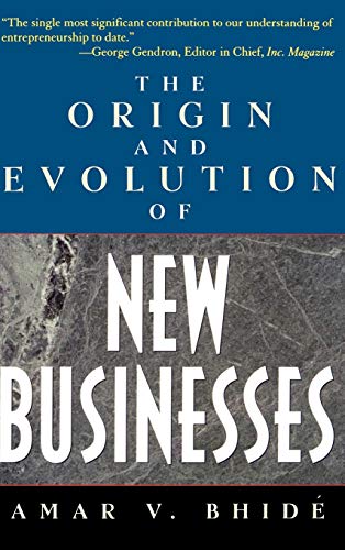 The origin and evolution of new businesses Cover