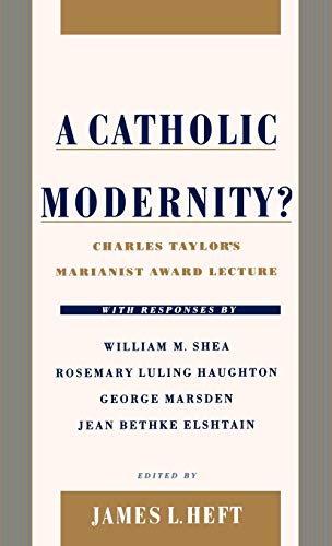 A Catholic modernity? Cover