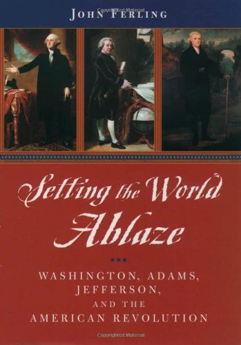 Setting the world ablaze Cover