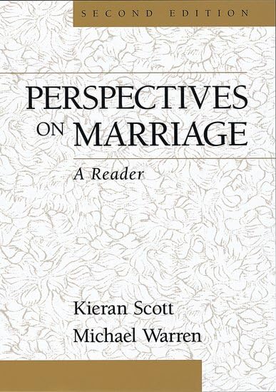 Perspectives on marriage Cover