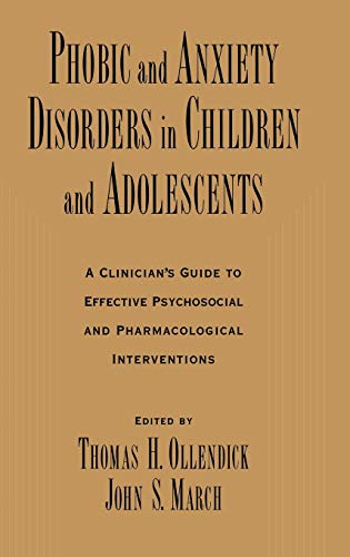 Phobic and anxiety disorders in children and adolescents Cover