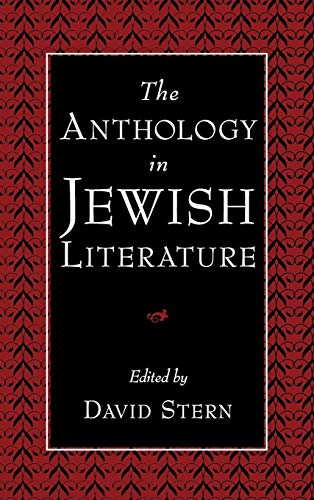 The anthology in Jewish literature Cover