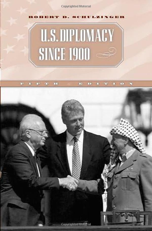 U.S. diplomacy since 1900 Cover