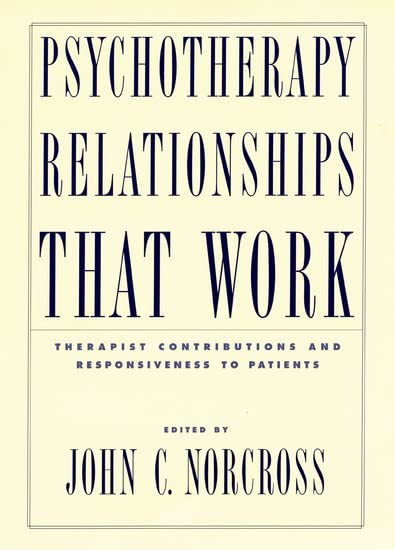 Psychotherapy Relationships that Work Cover
