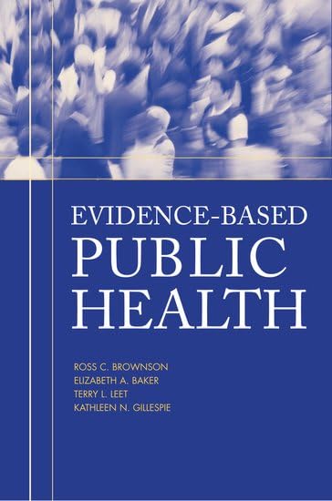Evidence-based public health Cover