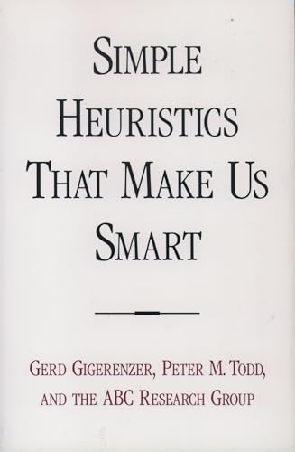 Simple Heuristics That Make Us Smart Cover