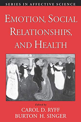 Emotion, social relationships, and health Cover