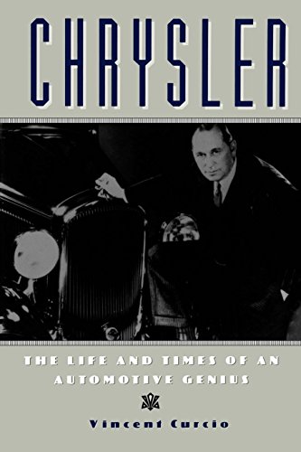 Chrysler. : b The Life & Times of an Automotive Genius Cover