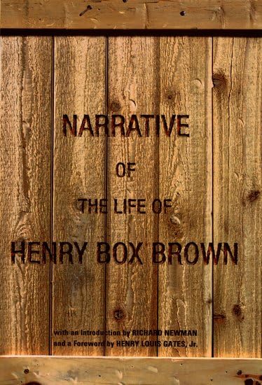 Narrative of the life of Henry Box Brown Cover