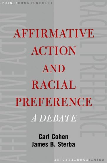 Affirmative action and racial preference Cover
