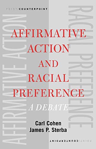 Affirmative action and racial preference Cover