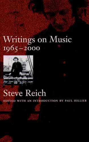 Writings on Music, 1965-2000 Cover