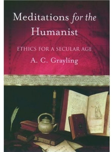 Meditations for the humanist Cover