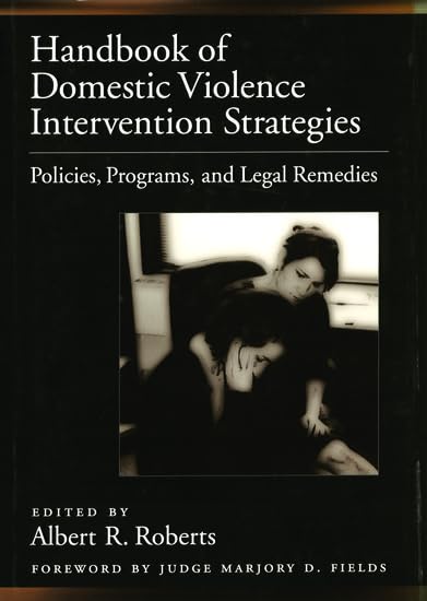 Handbook of domestic violence intervention strategies Cover